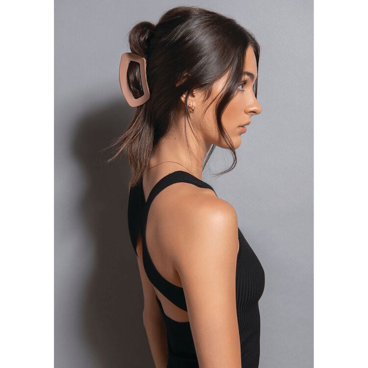 Vaulted Terracotta Claw Clip