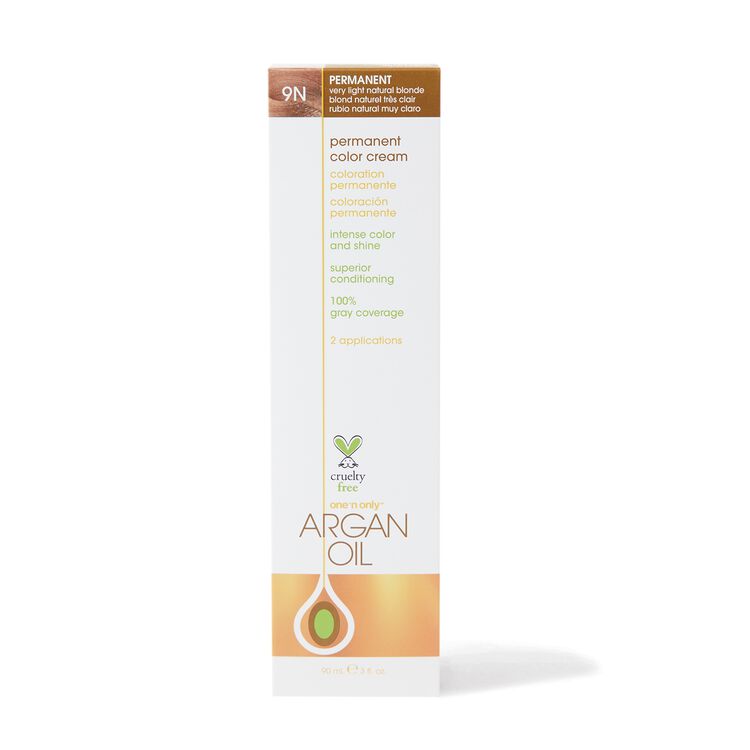 Argan Oil Permanent Color Cream 9N Very Light Natural Blonde