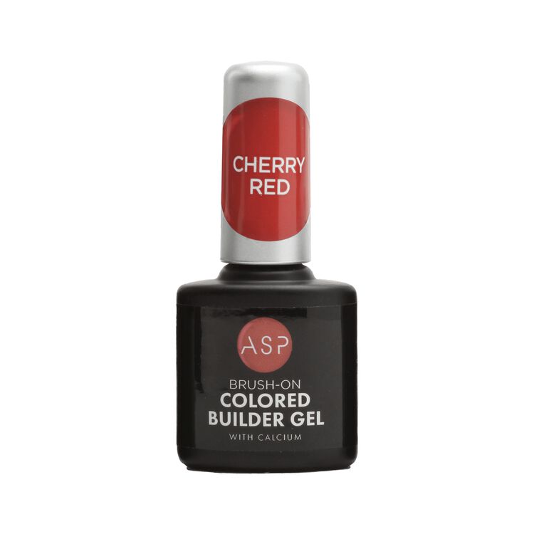 Cherry Red Colored Builder Gel