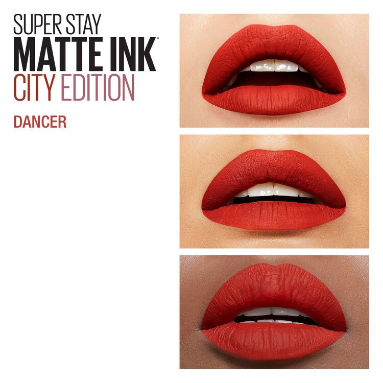 Maybelline Superstay Matte Ink City Edition Liquid Lipstick Makeup Dancer Lipstick Sally Beauty
