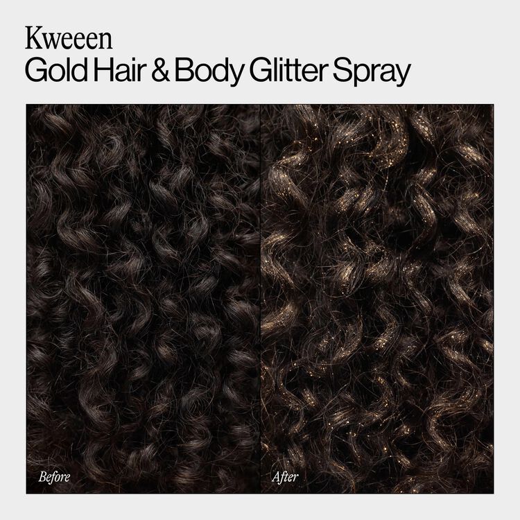 Kween Gold Glitter Spray