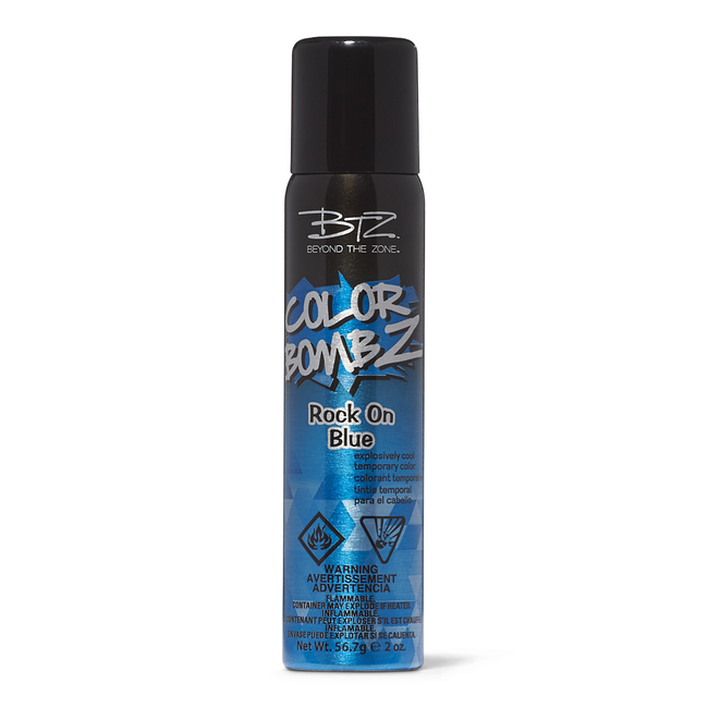 Rock On Blue Temporary Hair Color Spray