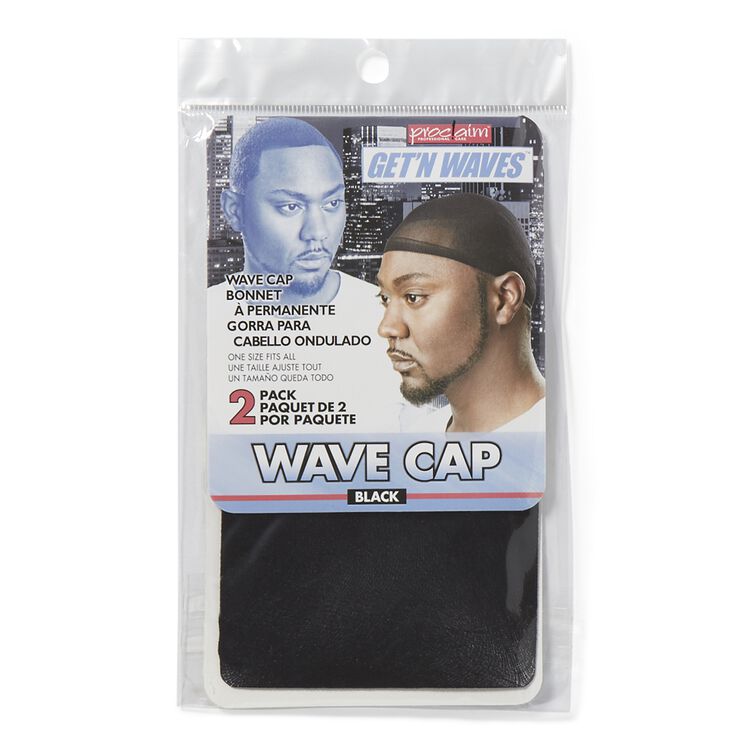 Wave Cap - Black - Atlanta Barber and Beauty Supply