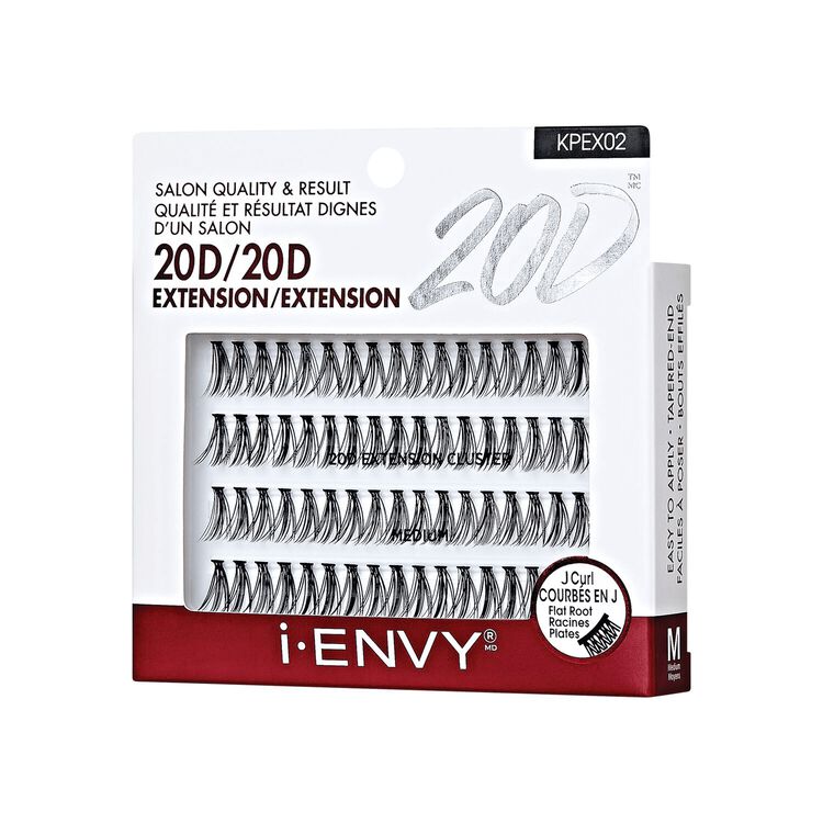 i-ENVY 20D Extension Cluster Medium Lashes