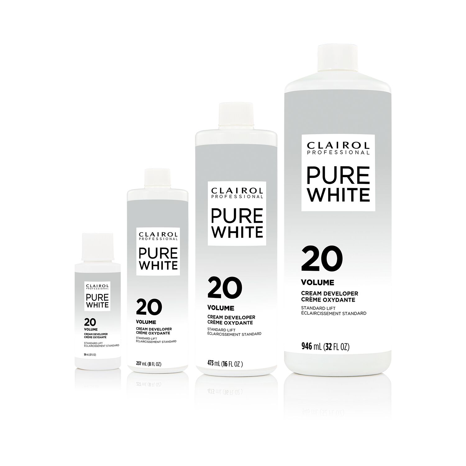 Clairol Professional Pure White 20 Volume Creme Developer Developer