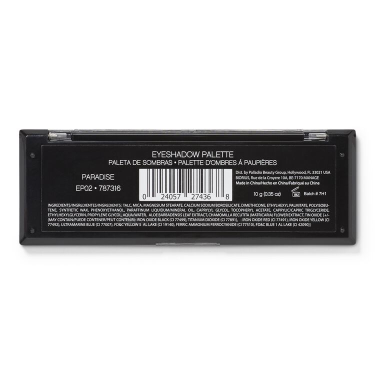 Eyeland Vibes Eyeshadow Palette Paradise