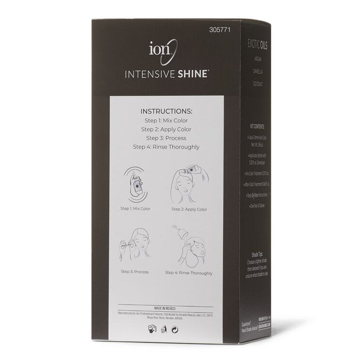 Intensive Shine Hair Color Kit Medium Brown 4N