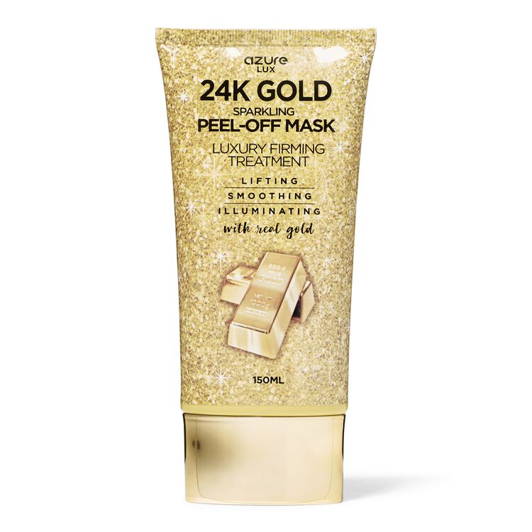 24K gold sparkling peel off mask