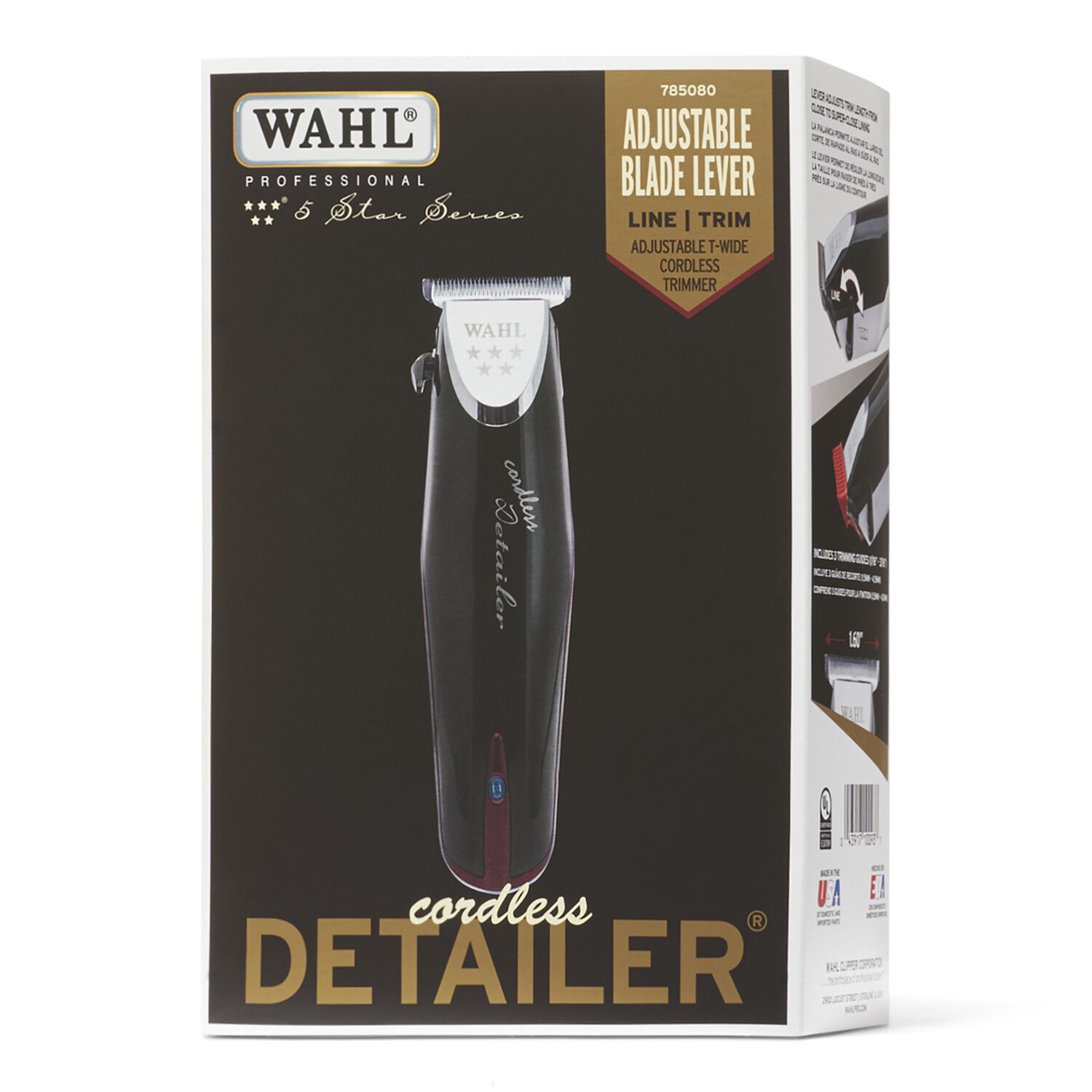 5 Star Cordless Detailer Trimmer by Wahl Clippers and Trimmers