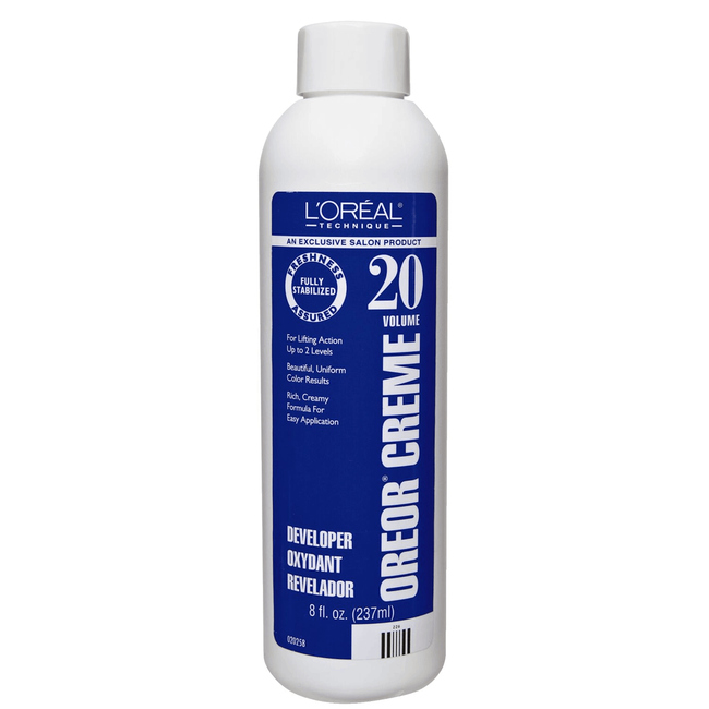 L'Oreal 8 oz Oreor 20 Volume Creme Developer | Color Developers