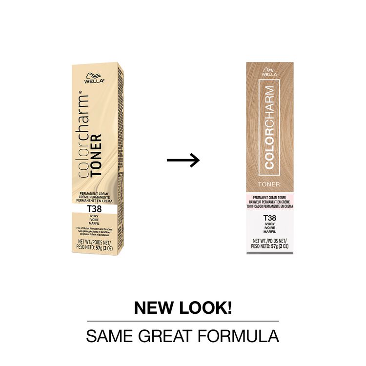 T38 Ivory Permanent Cream Toner