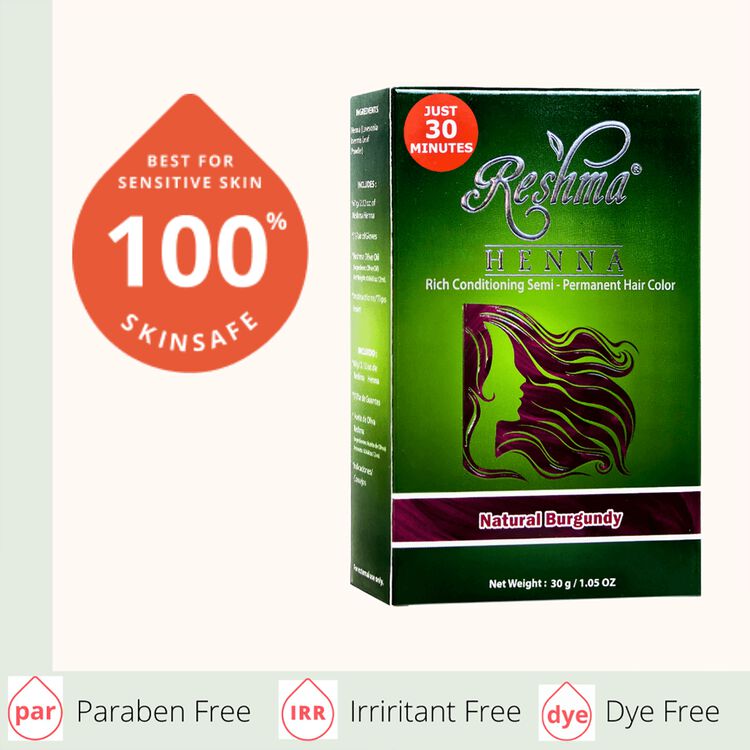 Henna Semi Permanent Hair Color