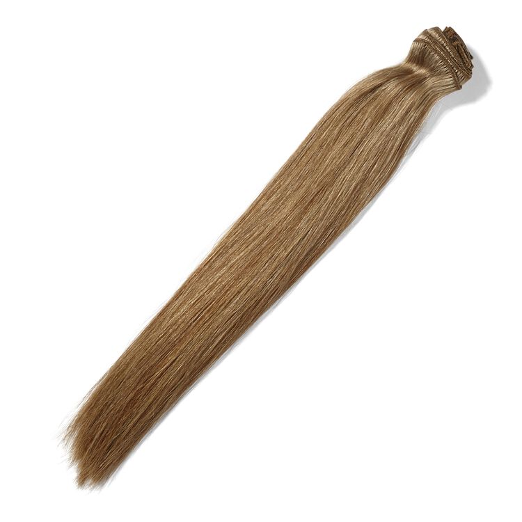 Euronext Premium Remy Human Hair 18 Inch Clip In Extensions Caramel