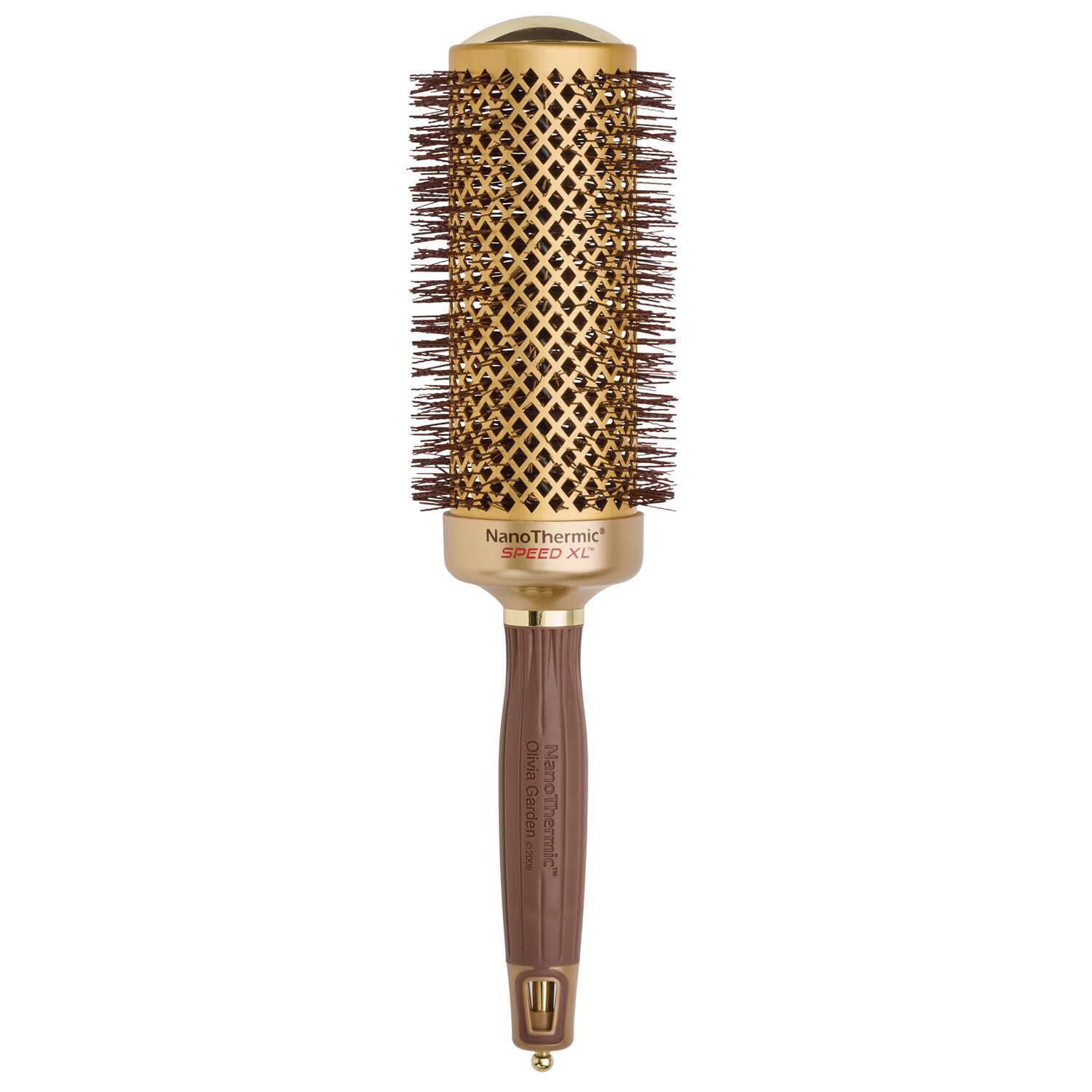 Olivia Garden NanoThermic Square Shaper Brush - Thumbnail 2