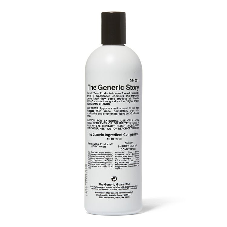 Purple Conditioner Compare to Clairol Shimmer Lights Conditioner