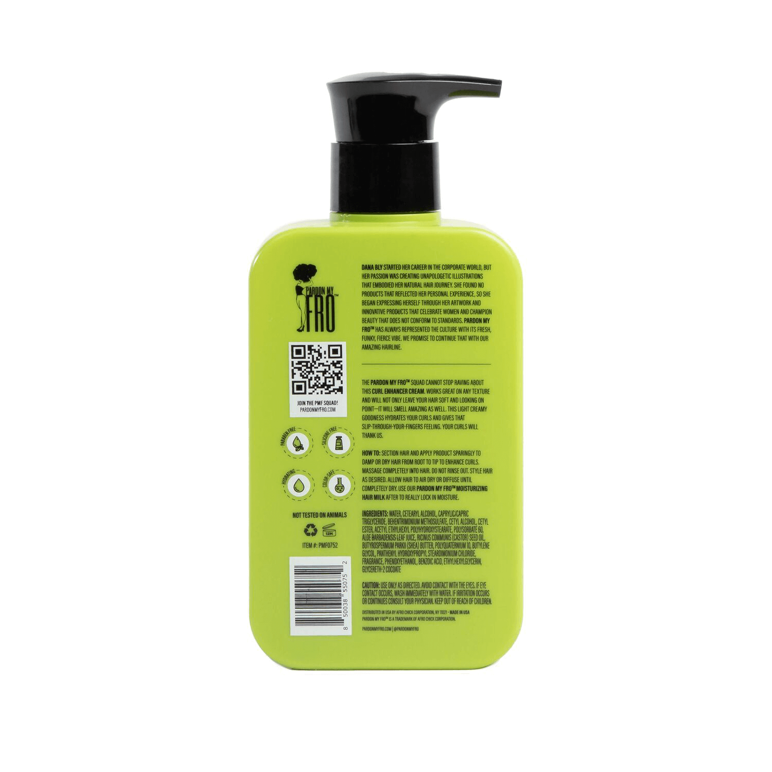 Pardon My Fro Curl Enhancer Cream - Thumbnail 4