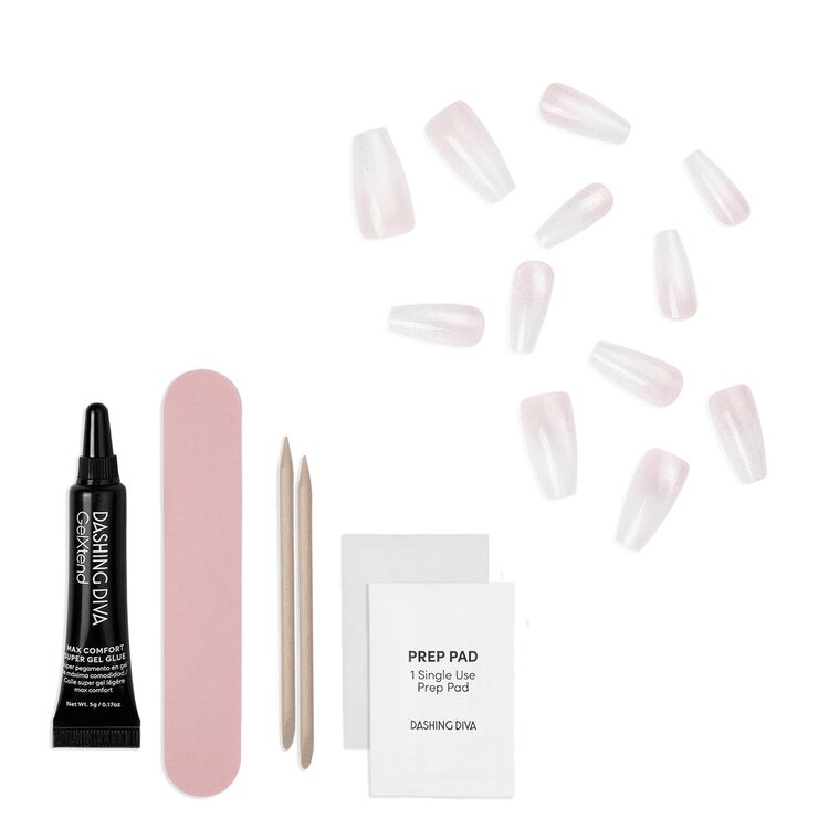 Airy Fairy GelXtend Design Nails