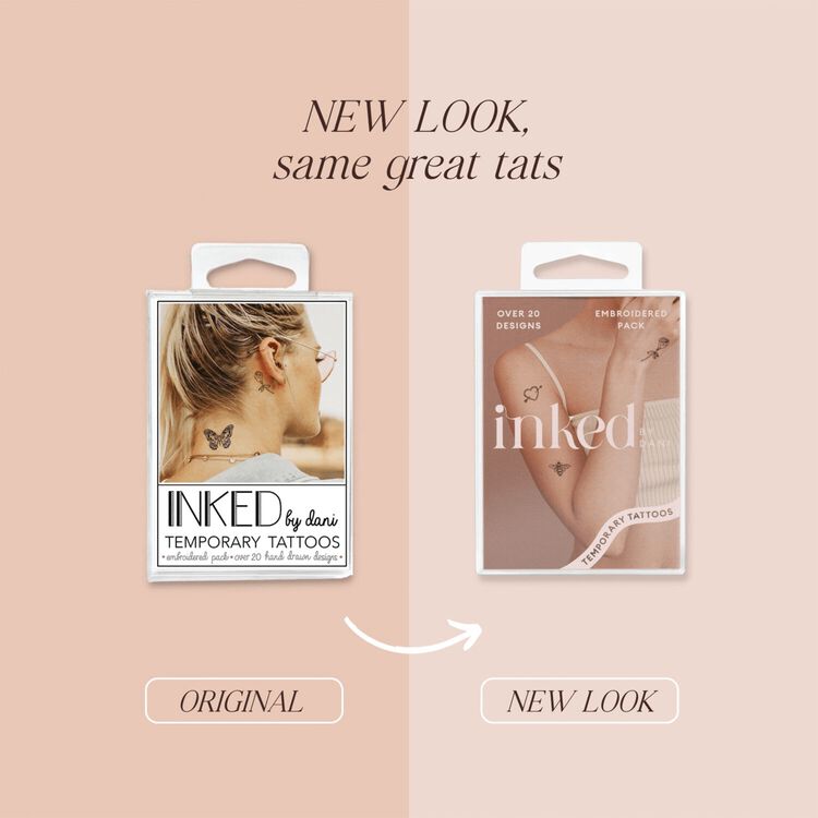 The Embroidered Pack Temporary Tattoos