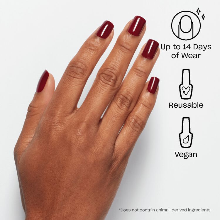 OPI Got The Blues for Red Press-On Nails