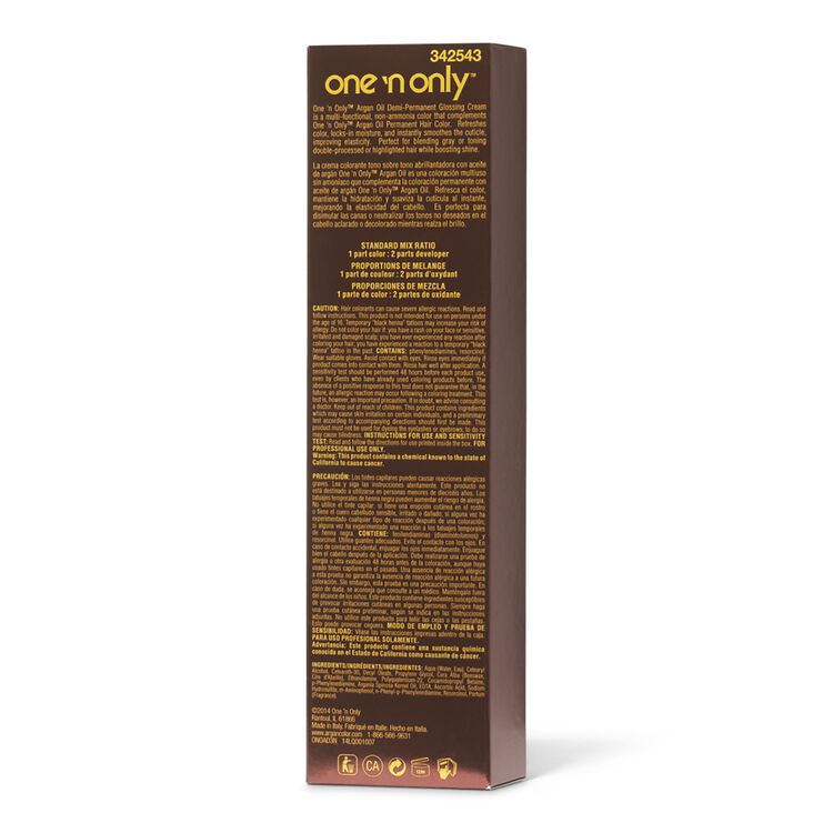 3n Dark Natural Brown Demi Permanent Hair Color Glossing Cream