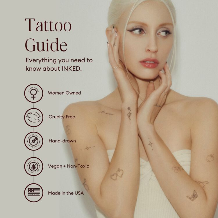 Emily In Paris: Oui Temporary Tattoos