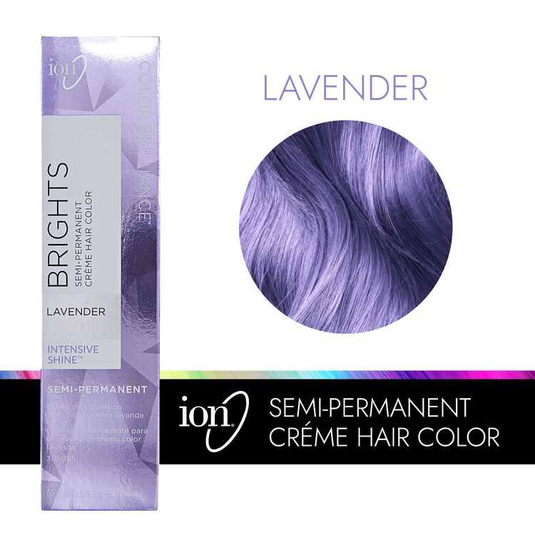 Lavender - Color Brilliance Brights Semi-Permanent Hair Color by Ion | Demi  & Semi-Permanent Hair Color | Sally Beauty
