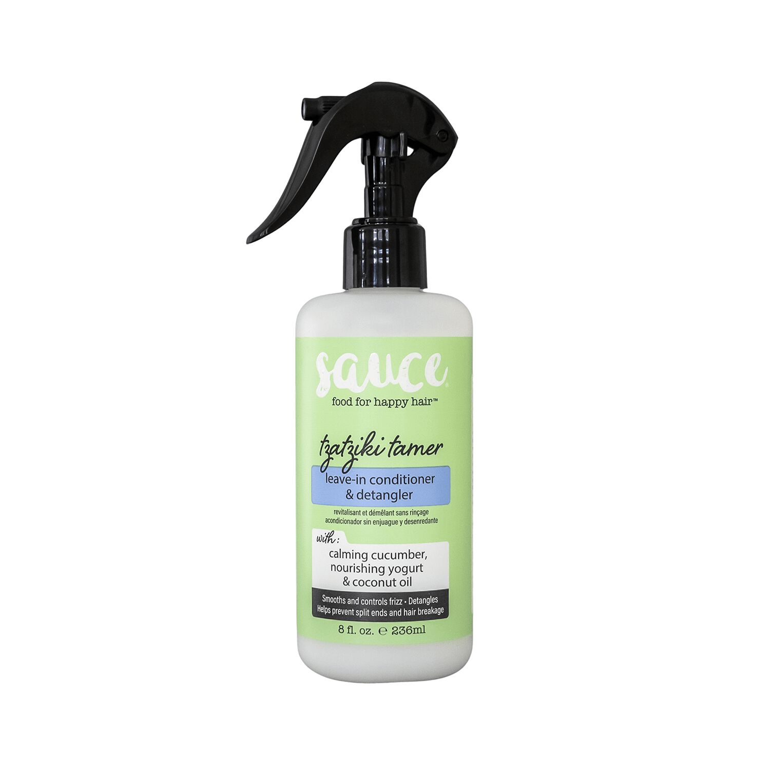 Tzaziki Taming Spray Leave In Conditioner & Detangler by Sauce Beauty