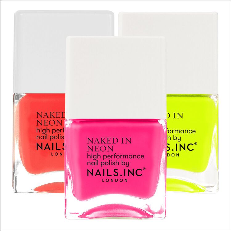 Naked In Neon Nail Polish