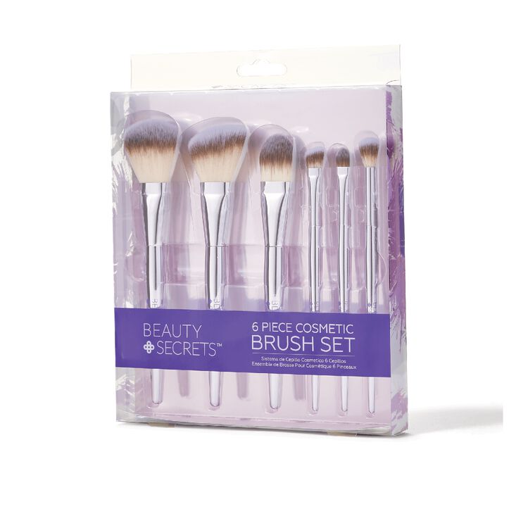 6 Piece Cosmetic Brush Set