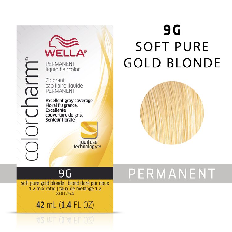 Soft Pure Gold Blonde ColorCharm™ Liquid Permanent Hair Color