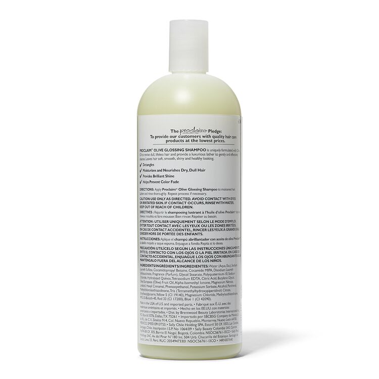 Olive Glossing Shampoo