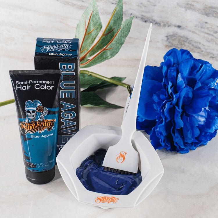 Semi-Permanent Hair Color Blue Agave