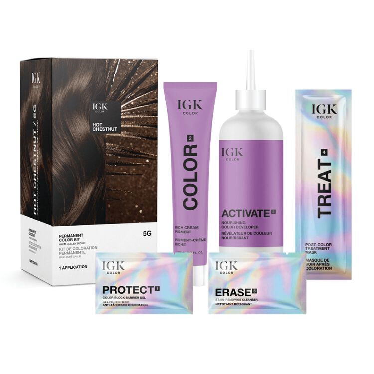 Hot Chestnut Permanent Color Kit