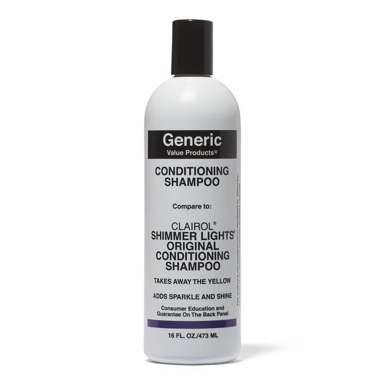 Generic Value Products Conditioning Purple Shampoo Compare to Clairol Shimmer Lights | Purple | Sally Beauty