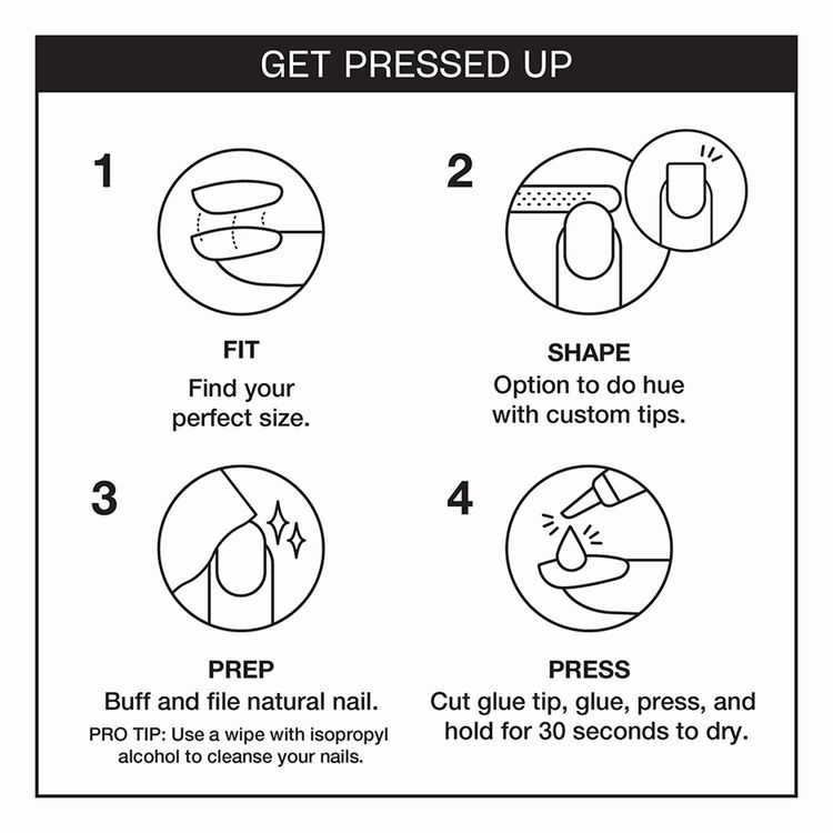 All Ice On Alpine Snow® Press-On Nails