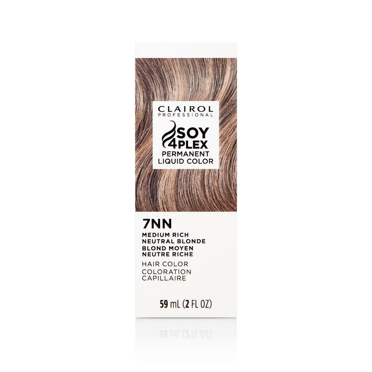 7NN Medium Rich Neutral Blonde Permanent Liquid Hair Color