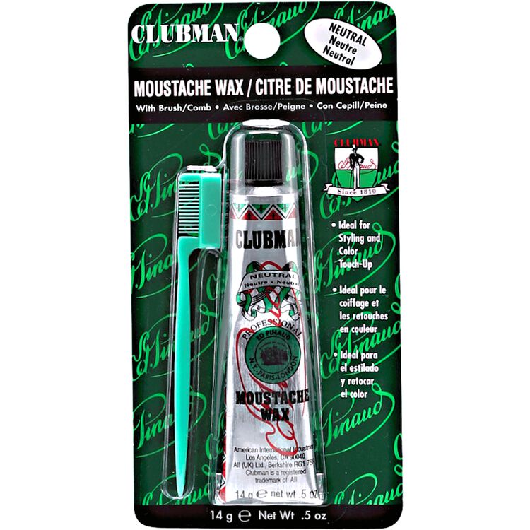 Clubman White Moustache Wax