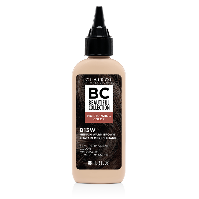 Medium Warm Brown Beautiful Collection Semi Permanent Hair Color By Clairol Semi Permanent Hair Color Sally Beauty