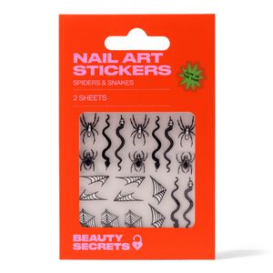 Spiders & Snakes Nail Stickers