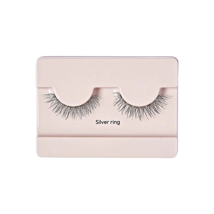 The New Natural False Eyelashes - Silver Ring