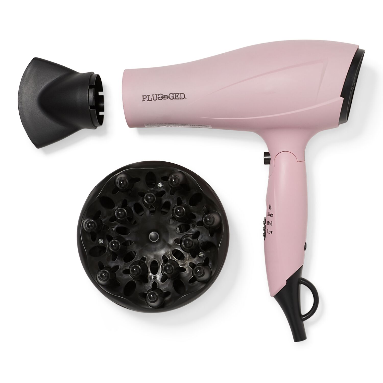 Plugged In Max Dual Voltage Ceramic Hair Dryer