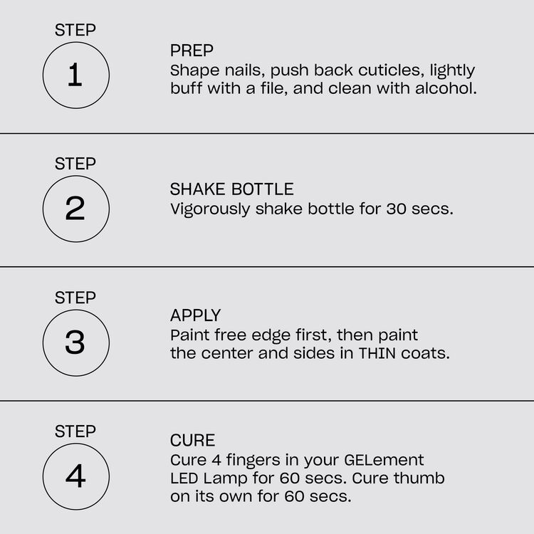 GELements Nail Polish Base Coat