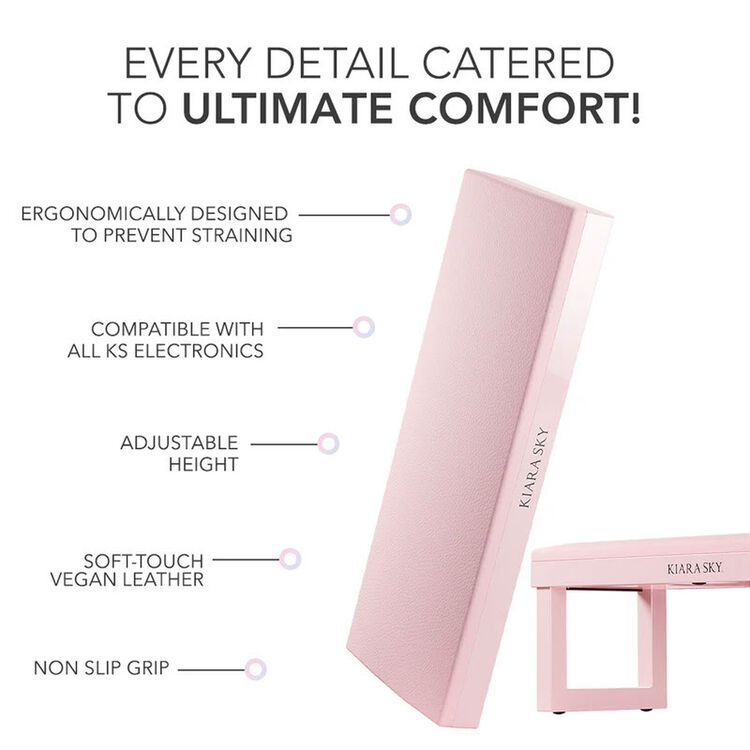 Nail Arm Rest White