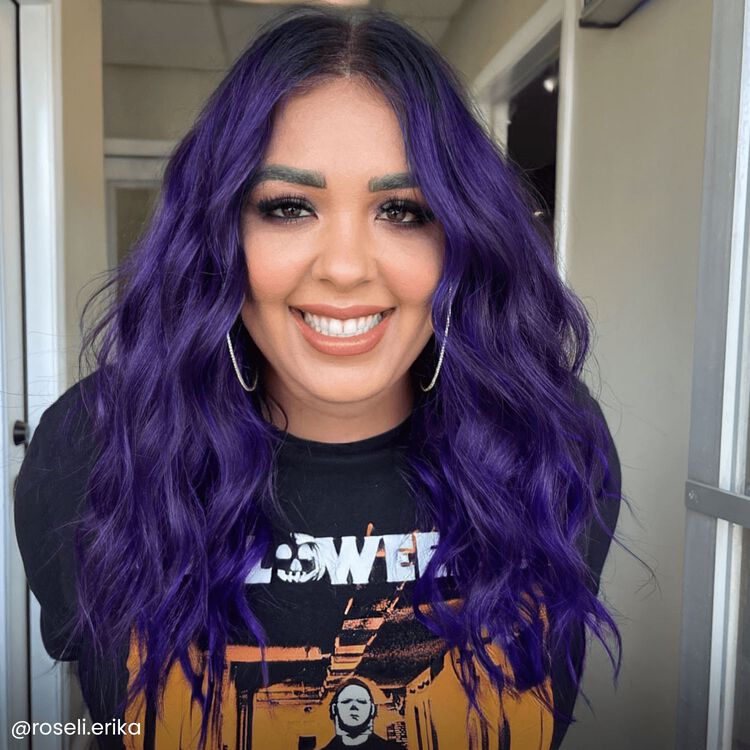 Purple AF Semi Permanent Hair Color 4 oz.