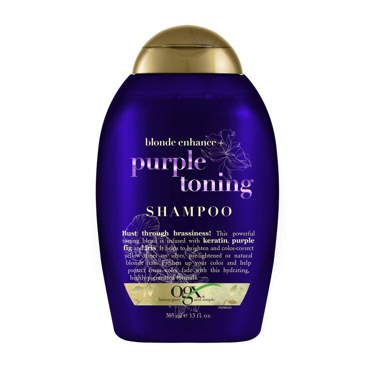 maskine praktiseret Procent OGX Blonde Enhanced + Purple Toning Shampoo 13 oz | Blonde Care | Sally  Beauty