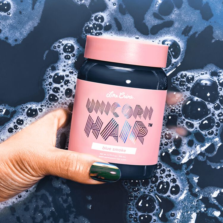 Blue Smoke Semi-Permanent Full Coverage Hair Color