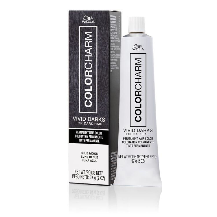Vivid Darks Permanent Cream Hair Color Blue Moon
