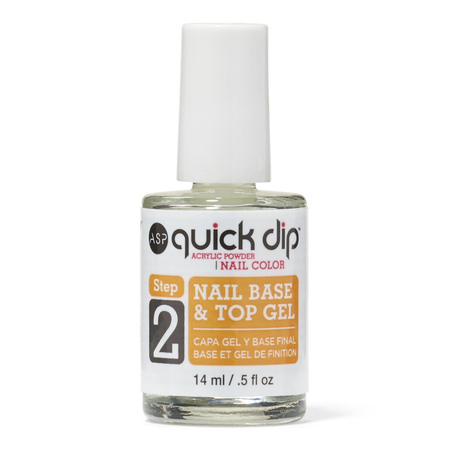 ASP Step 2 Quick Dip Nail Base & Top Gel Dip Powder Nails Sally Beauty