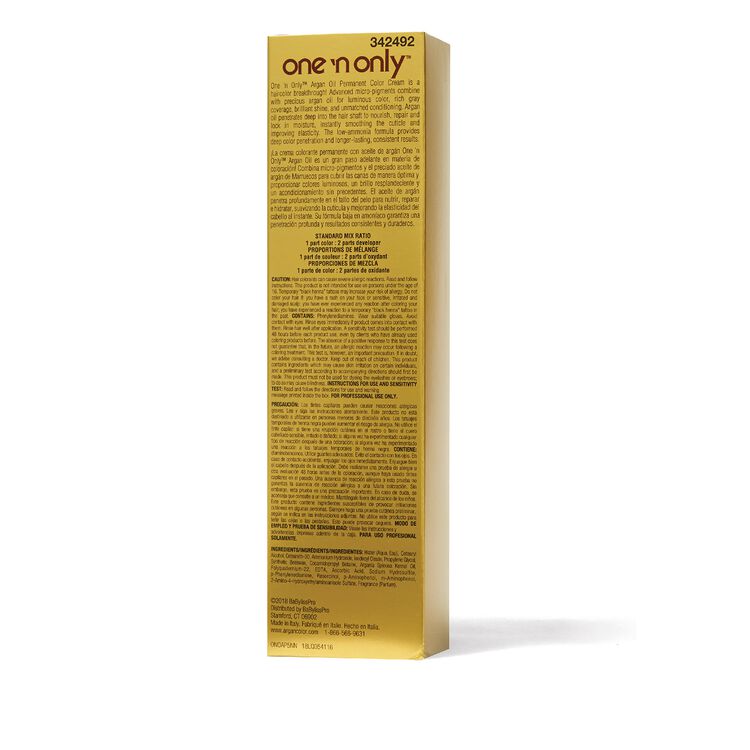 One N Only 5nn Rich Natural Light Brown Argan Oil Permanent Hair
