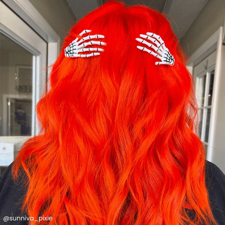 Sunset Orange Semi Permanent Hair Color 8 oz.